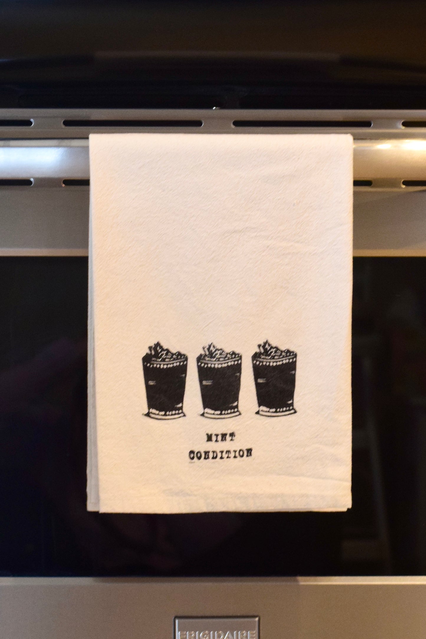 Horse Racing Flour Sack Towels - 27"x 27" natural ring spun cotton
