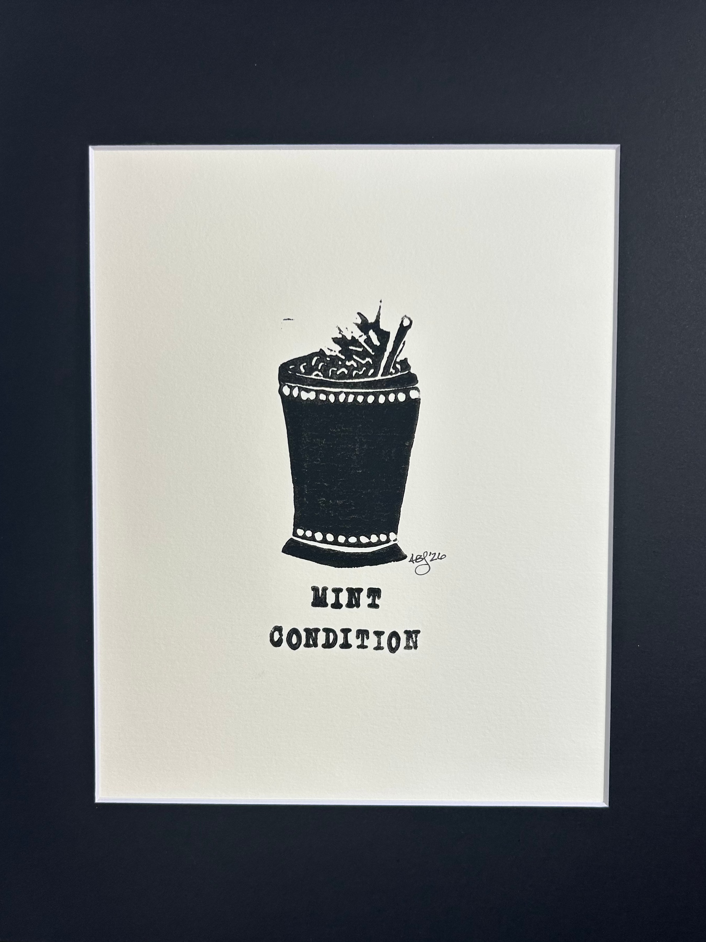 Mint Condition - 8" x 10", black