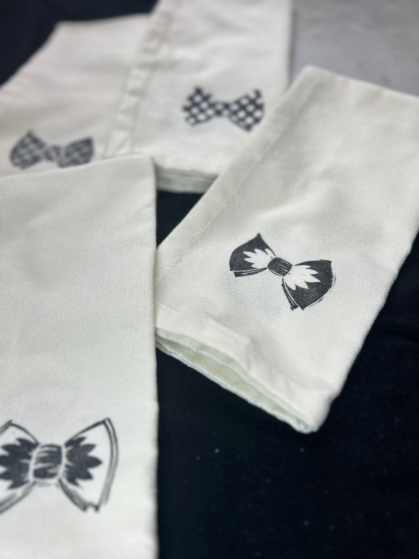 Cloth Horse Racing Napkins - 20"x 20" natural cotton
