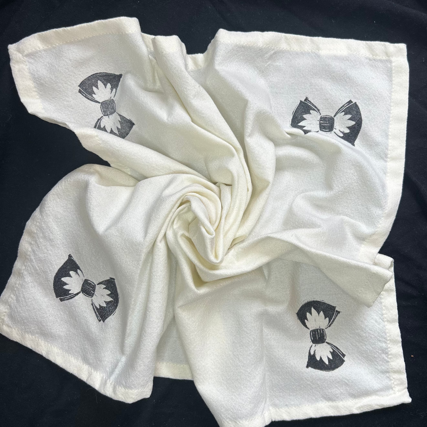Cloth Horse Racing Napkins - 20"x 20" natural cotton