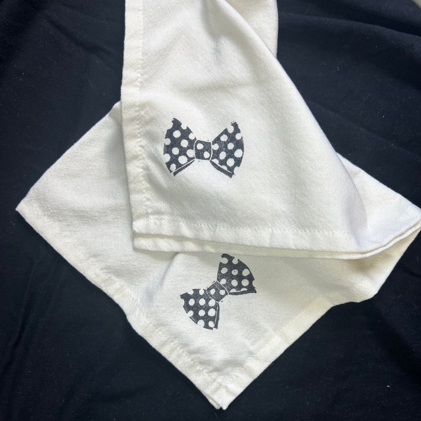 Cloth Horse Racing Napkins - 20"x 20" natural cotton