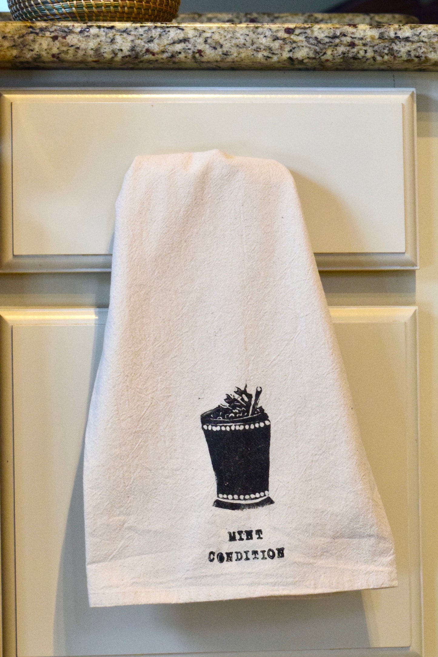 Horse Racing Flour Sack Towels - 27"x 27" natural ring spun cotton